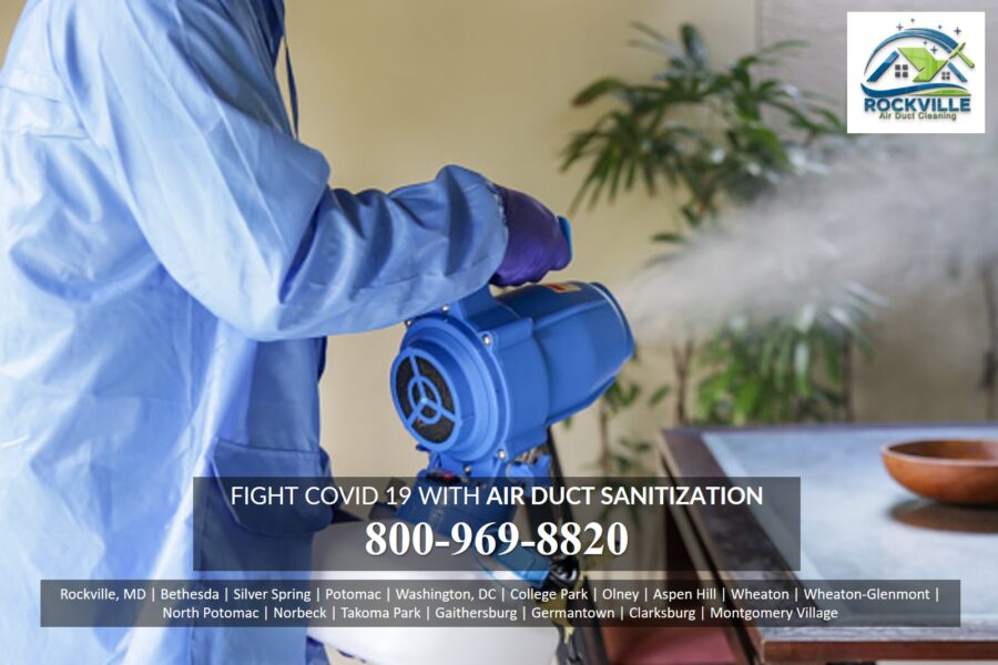 Air duct sanitization